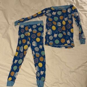 Little Sleepies milk and cookies pajamas 3T